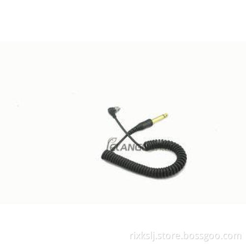 6.35MM 1/4" To Male PC Sync FLASH Cable With Lock / Off Cam